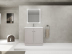 36" Freestanding Bathroom Vanity with Resin Sink