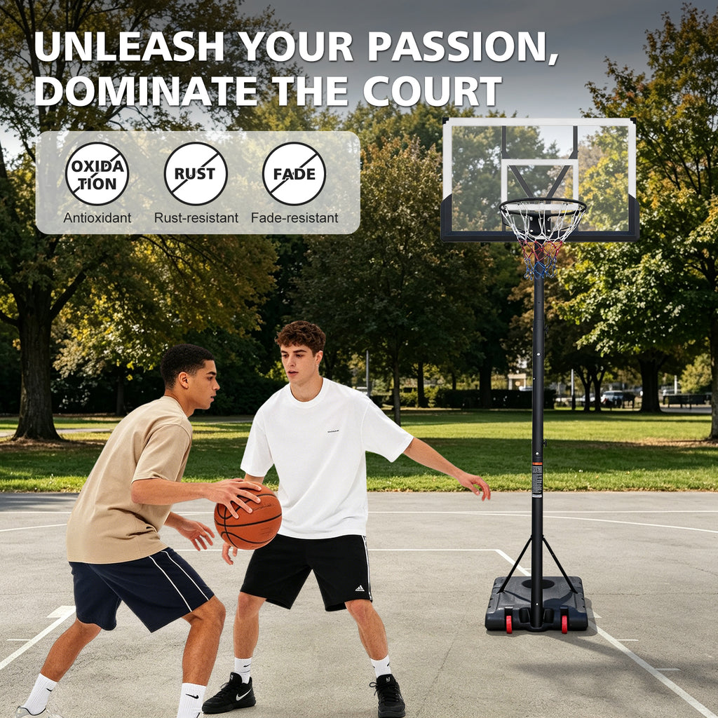 Basketball Hoop 5.73-10FT Height Adjustable