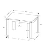 48" Rectangular Dining Table