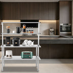 Stainless Steel Adjustable Kitchen Shelf - 60 Inch