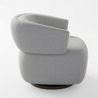 32" Swivel Barrel Accent Chair