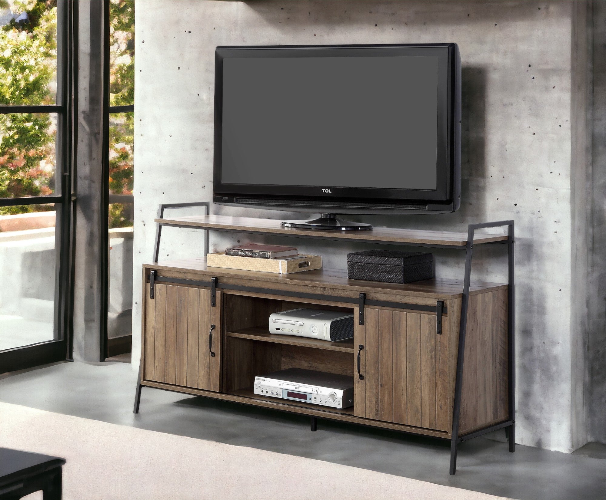 Rashawn Rustic TV Stand