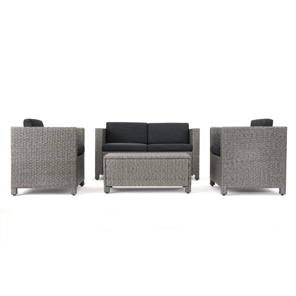 Puerta 4-Piece Outdoor Wicker Sofa Set