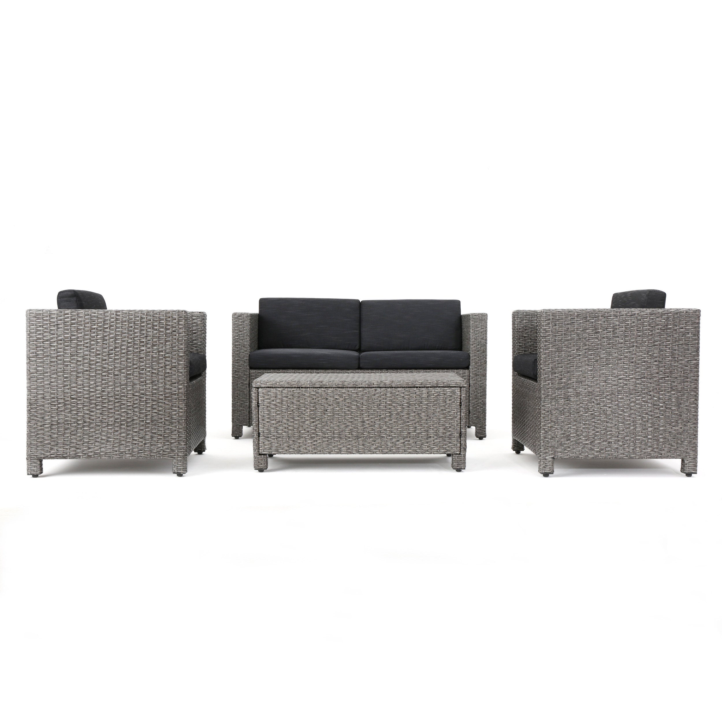 Puerta 4-Piece Outdoor Wicker Sofa Set