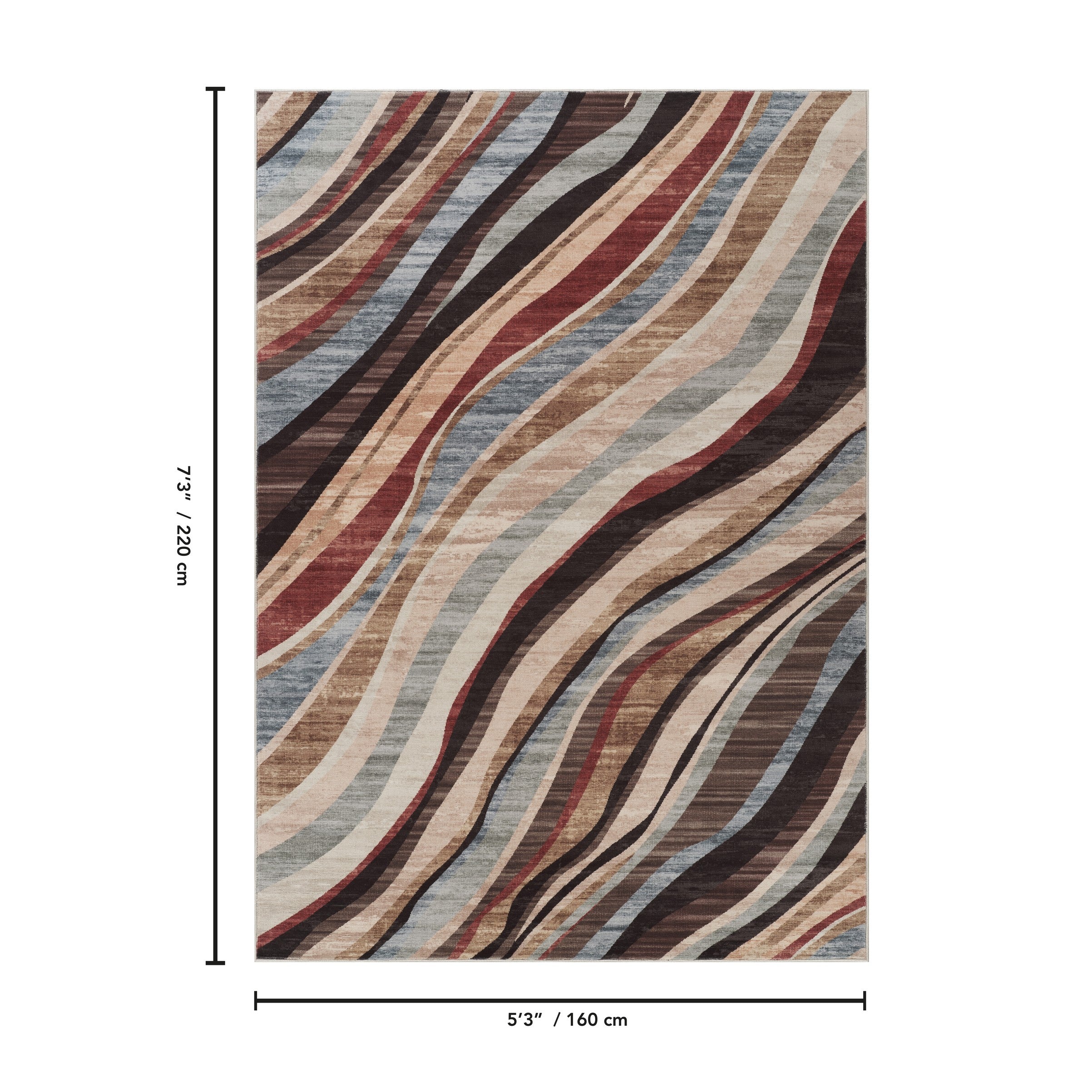 Jewel GC_STU3021 Modern Area Rug