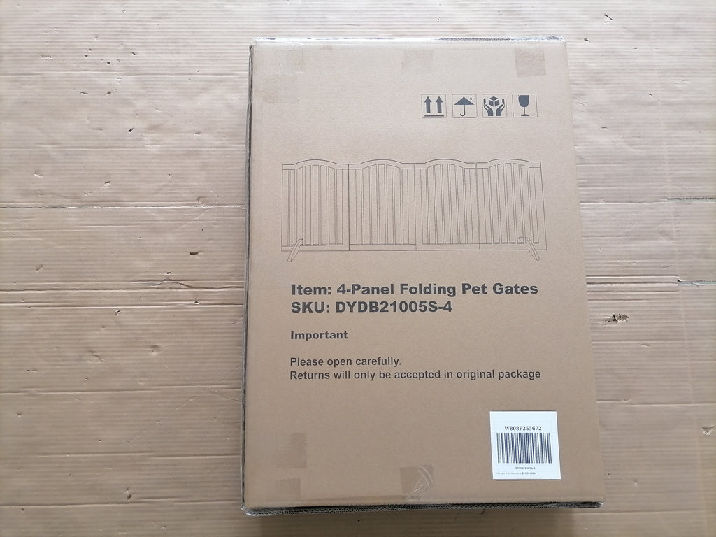 27.6" Height Tall Freestanding Pet Gate