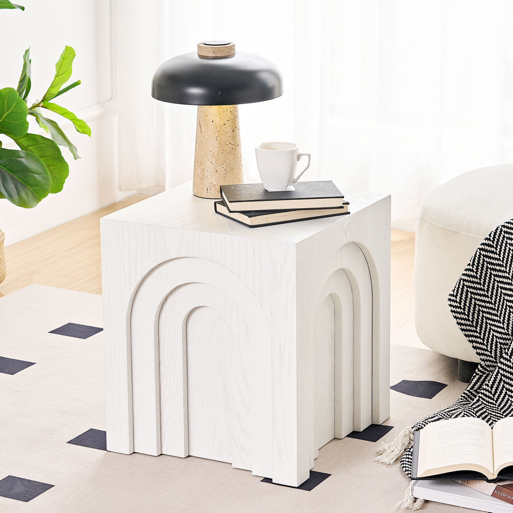 15.74'' Square Side Table