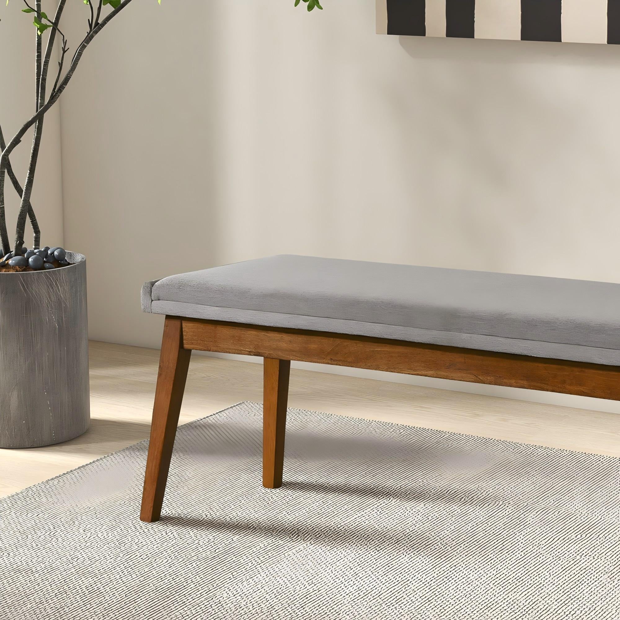 Warren Bench in Ash