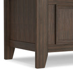 Amherst Solid Wood Entryway Storage Bench in Farmhouse