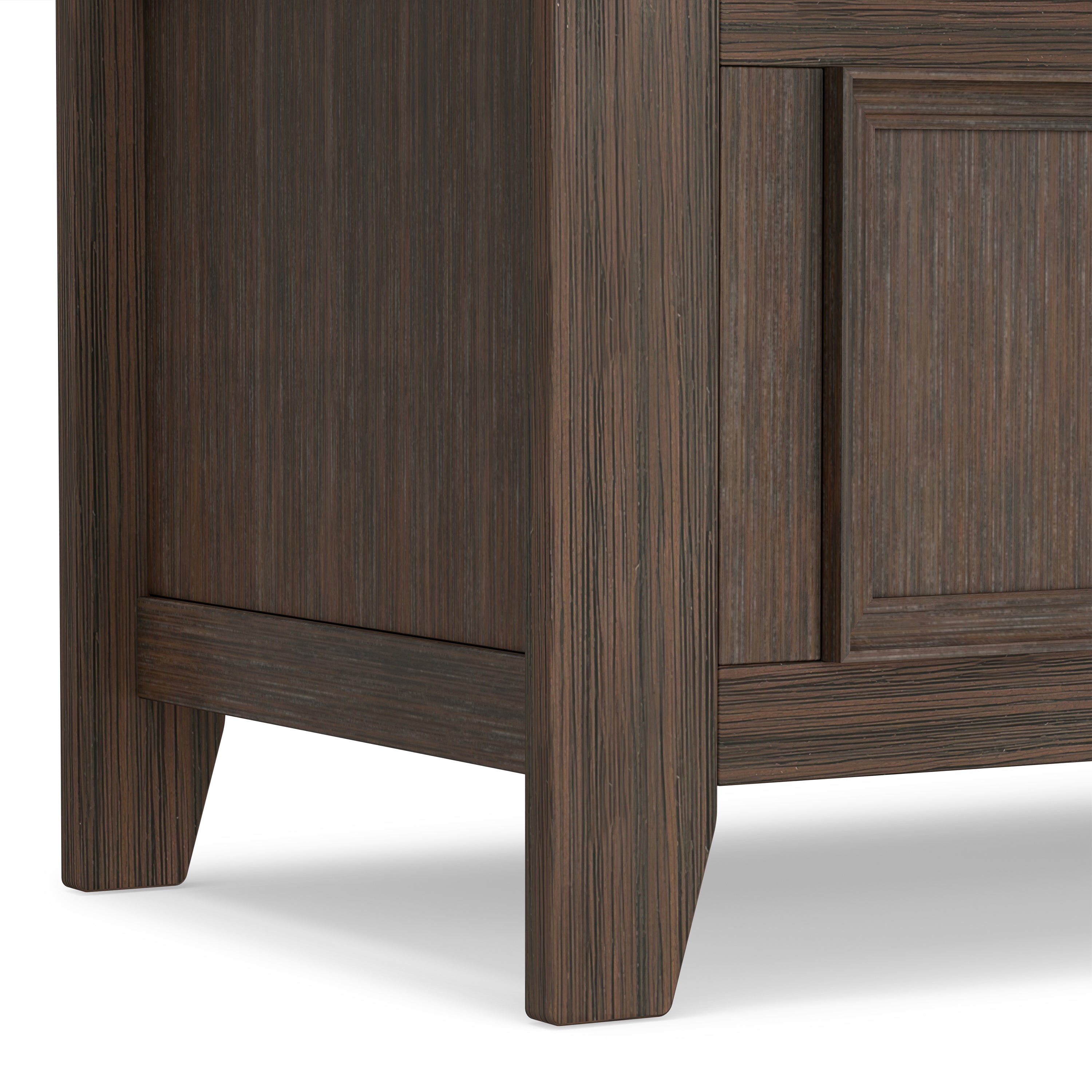 Amherst Solid Wood Entryway Storage Bench in Farmhouse