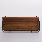 Zion Industrial Wood and Metal Bench