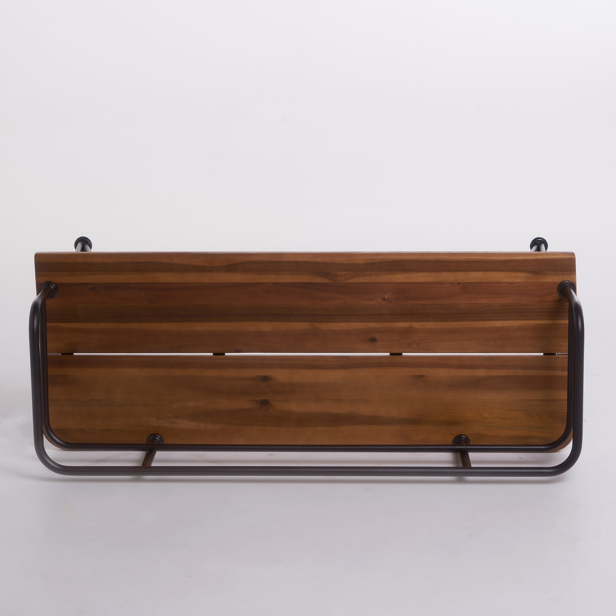 Zion Industrial Wood and Metal Bench
