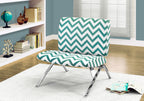Accent Chair, Armless, Fabric