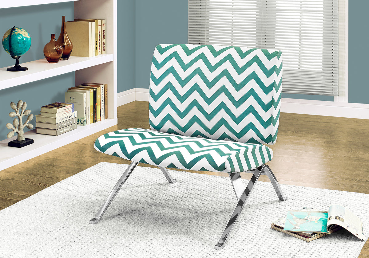 Accent Chair, Armless, Fabric