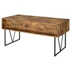 Sonoma Rustic Nutmeg 4-Drawer Writing Desk