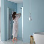 36"W x 72"H Fold Frameless Shower Door