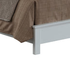 Transitional Style Full Bed In Crisp