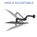 4" Stainless Steel Extends Shower Arm