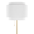 Tier 64" Contemporary Metal Floor Lamp