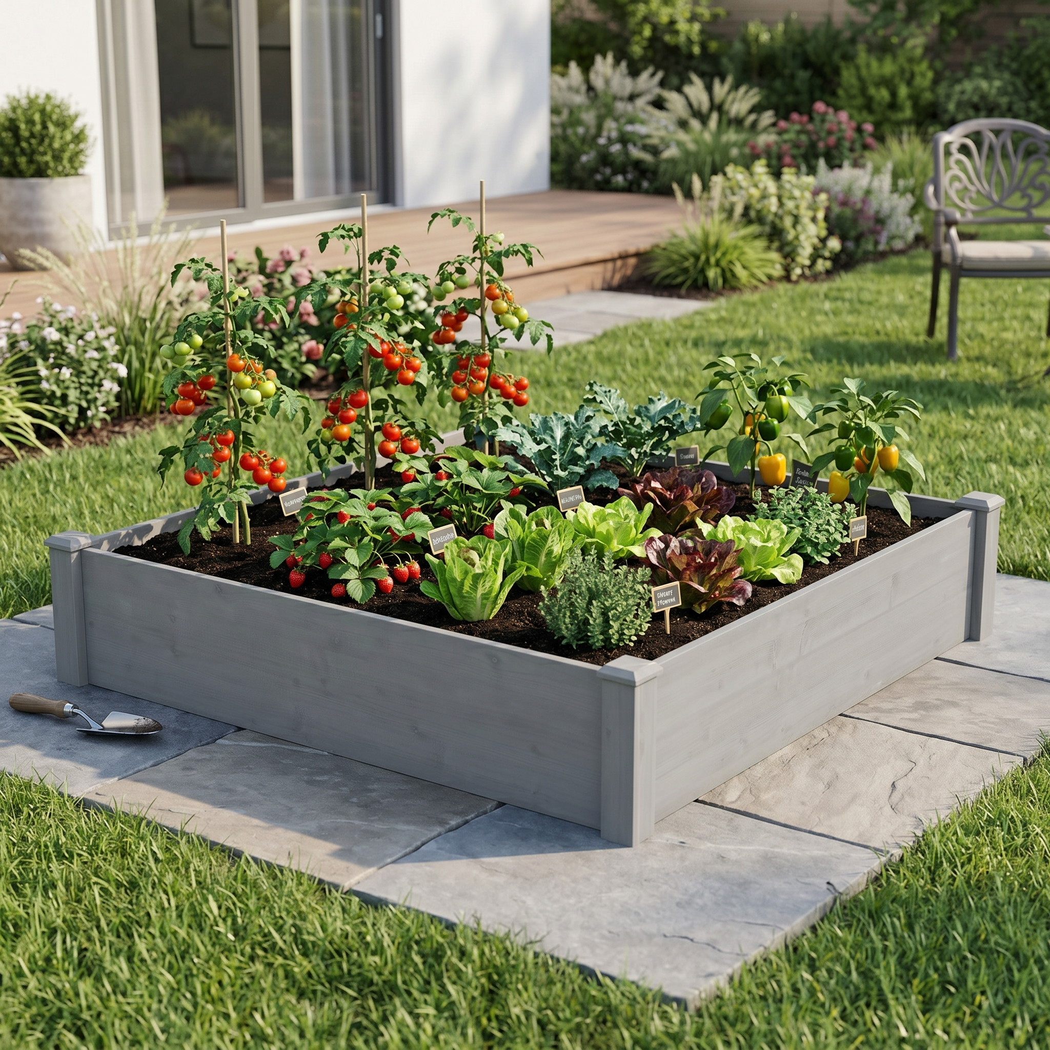 Raised Garden Bed 48x48x10''