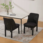 21.46" Wide Modern Minimalist Dining Chair Set of Two