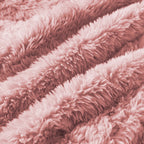 Aviana Ottoman Plush Fabric - Pink