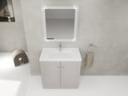 36" Freestanding Bathroom Vanity with Resin Sink
