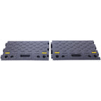 4" High 2-Piece Portable Automotive Curb Ramp