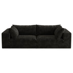 Y137 Modular 2-Seater Sofa - Black