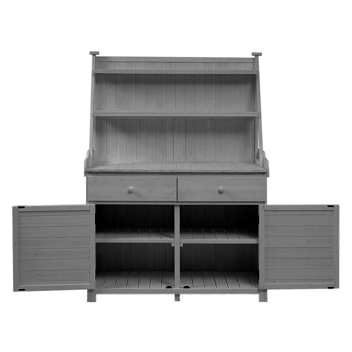 TOPMAX 65-Inch Garden Potting Bench Table