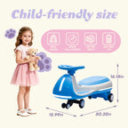 12V Kids Ride On Electric Wiggle Car