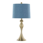 27" Contemporary Metal Table Lamp