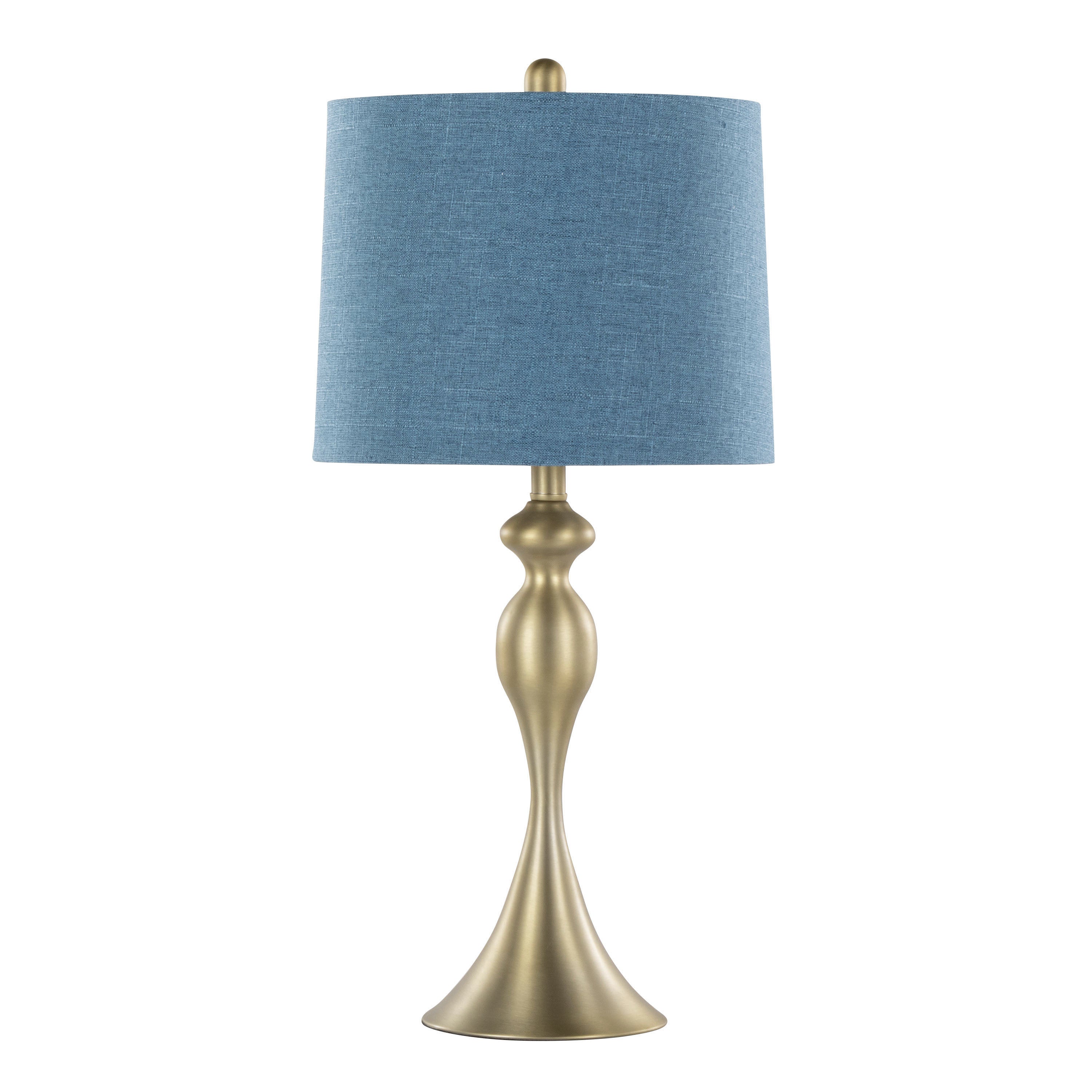 27" Contemporary Metal Table Lamp