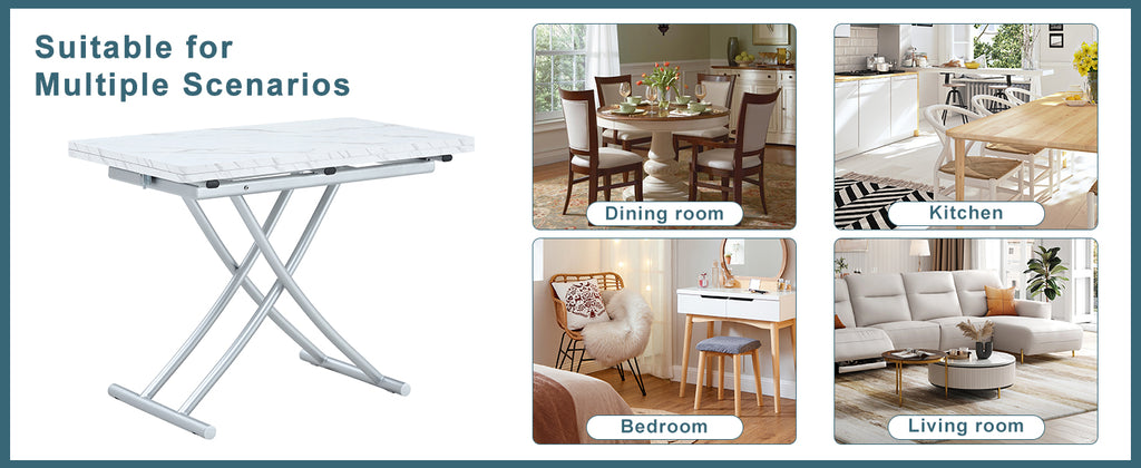 Modern Minimalist Multifunctional Lift Table