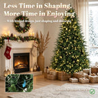 Festive Easy-Setup Artificial Christmas Tree