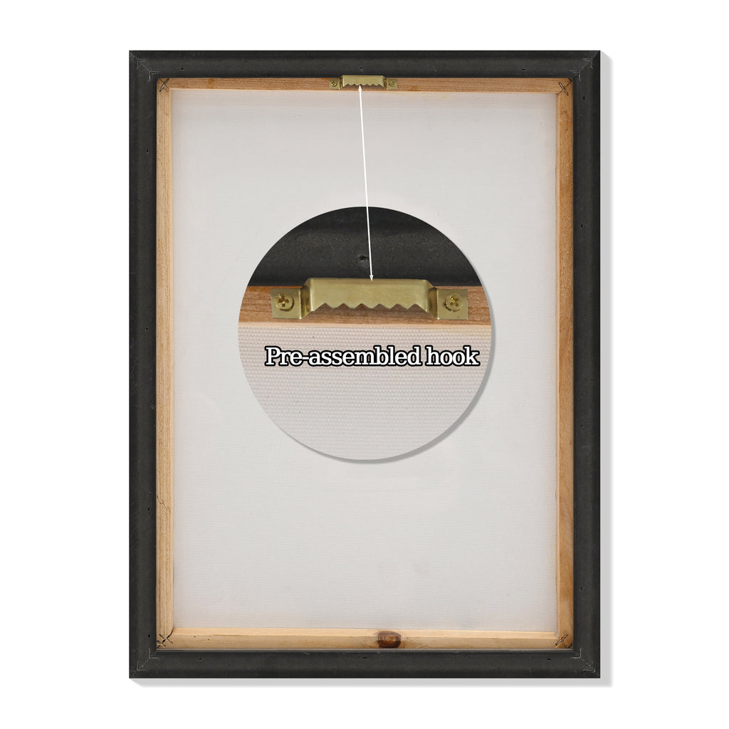 Framed Bathroom Decor - Cute Puppy Wall Art