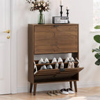 Medieval Modern Independent Shoe Cabinet, 23.62-inch