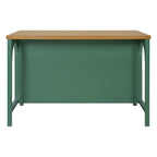 56" Farmhouse Kitchen Island with Open Storage
