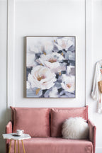 32.3x40.2" Sarah Framed Floral Wall Art