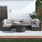 All-Weather 4-Person Patio Sofa Set