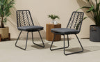 Deja Chair, 2PCS with 2 Cushions