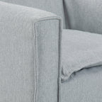 Warren Accent Chair with Hairpin Legs