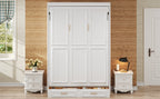Full Size Murphy Bed with 2 Drawers