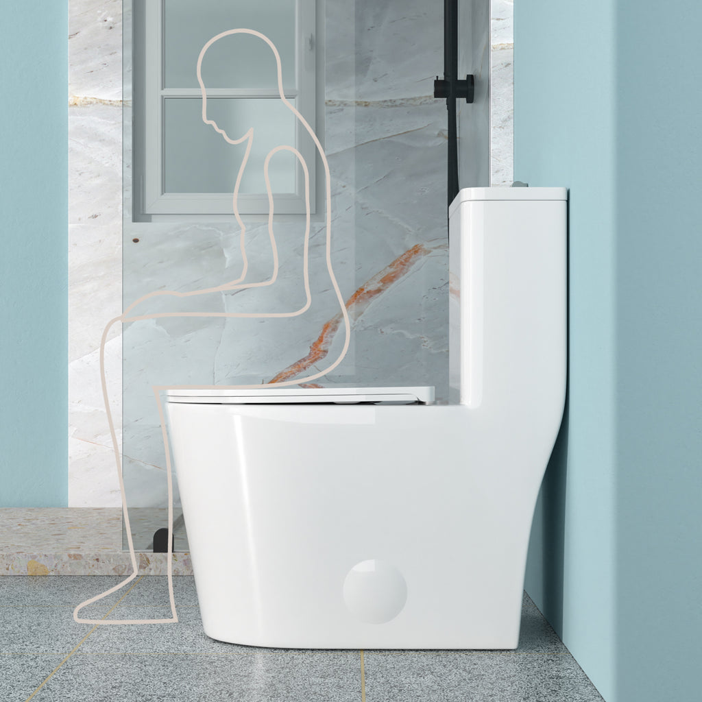 Ceramic One Piece Toilet for Bathroom