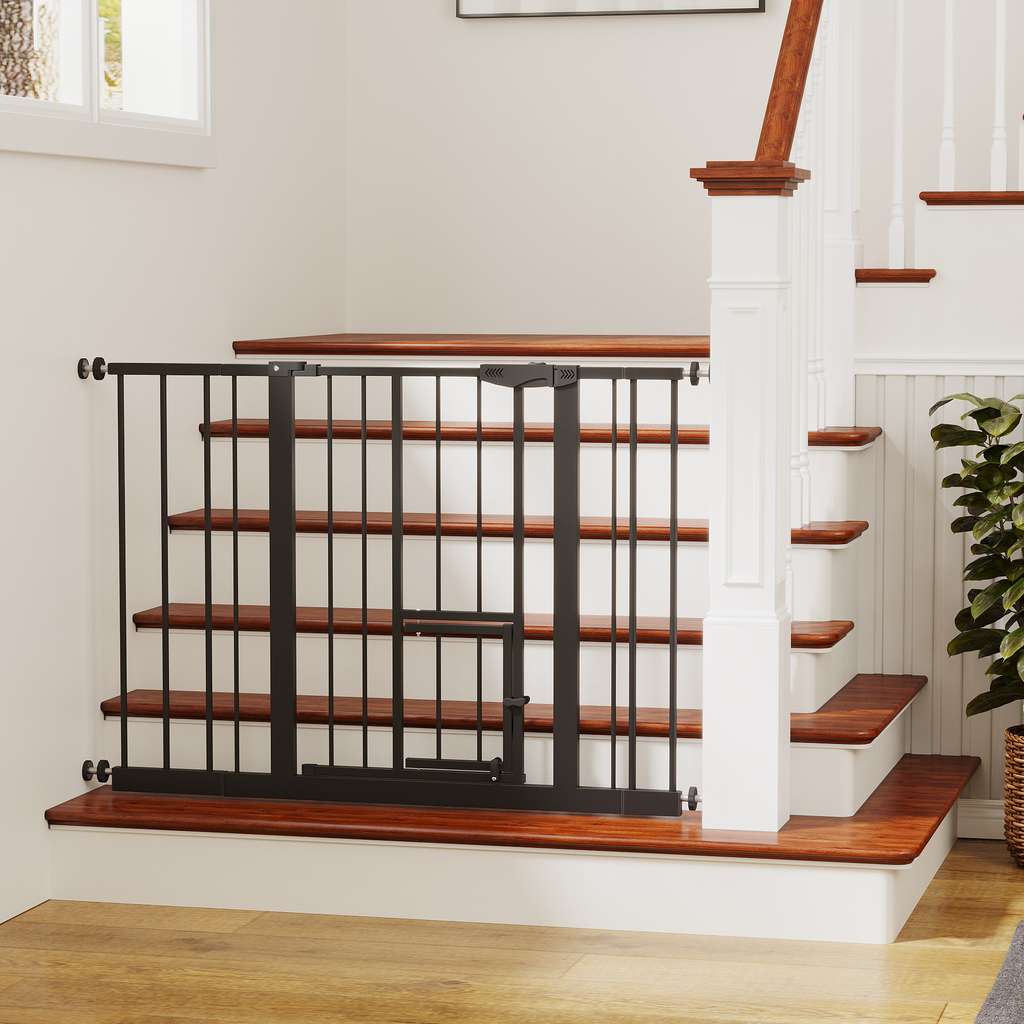 Baby Gate with Cat Door