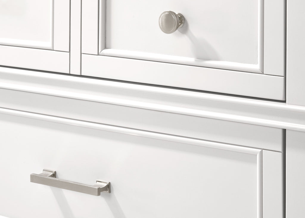 White 6 Drawer Dresser