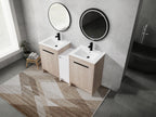 60 Inch Freestanding Bathroom Vanity with Ceramic Sink