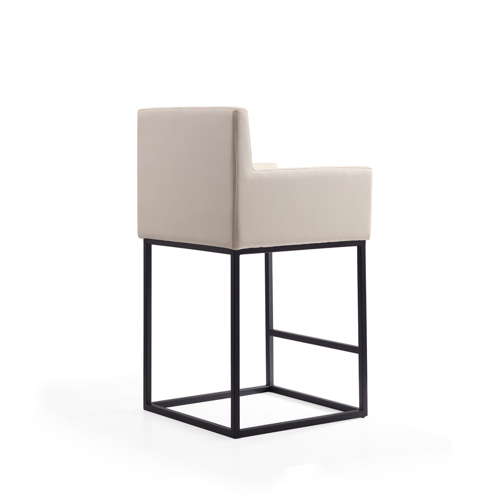 Ambassador Metal Upholstered Counter Stool