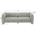 Tonson 83" 3-Seater Boucle Sofa
