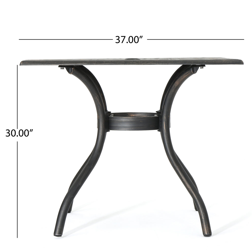 Austin 37" Square Table